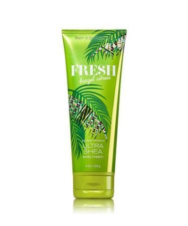 Bath and Body Works Fresh Brazil Citrus Cream 8 Ounce 2017 Newer Version