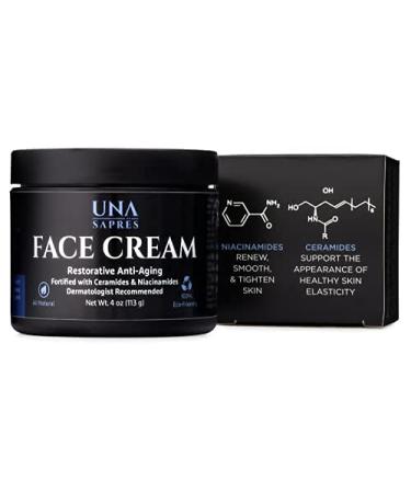 Restorative Anti-Aging Face Cream Moisturizer | Dermatologist Recommended | Ceramides Niacinamides & Multivitamins | 1.7 oz - Buy Online on GoSupps.com