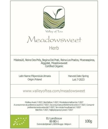 Meadowsweet Herbal Tea - 100g - Buy Online on GoSupps.com