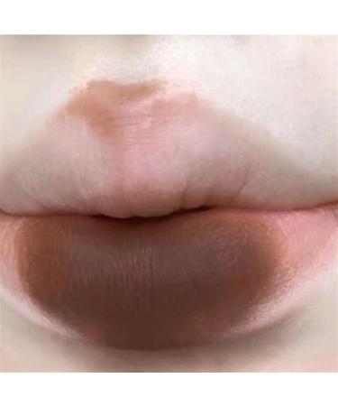  BADALO Velvet Mist Water Mist Lip Mud Soft Silky Matte Vegan White Glossy Non-stick Lip Glaze Lipstick (color: 4 Dark Chestnut tea brown) - Buy Online on GoSupps.com