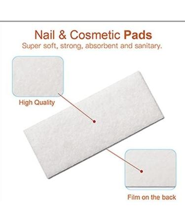 360 Nail Wipes - White High Quality Cosmetic Cotton Nail Polish Remover Manicure Pedicure Tools Cosmetic Pads - Buy Online on GoSupps.com