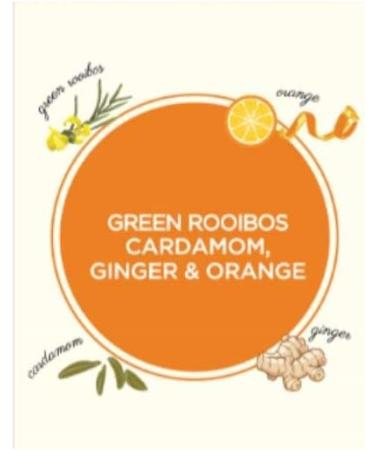 Dilmah Green Rooibos with Cardamon Ginger & Orange Infusion Tea 20's 40gm Case Pack of 6 - Buy Online on GoSupps.com
