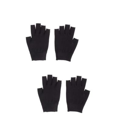 Healeved Gel Gloves 2 Pairs Hydrating Glove Gloves Mositurizing Glove Mositurizing Fingerless Glove Spa Glove Whitening Apparel Moisturizing Hand Gloves