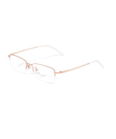 Riccie women's glasses against flashing lights and fatigue aspherical HD glasses made of pure titanium reading device Dioptrie +1.0 to +3.0.03 +2.0 +2.0 03