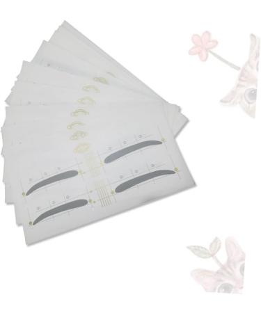 FOMIYES 24 Pcs 48 Eyebrow Shaping Stencils Eyebrow Shaping Template Eyebrow Template Eyebrow Stickers - Buy Online on GoSupps.com