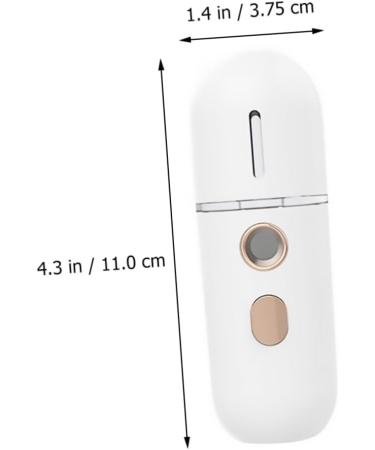 Mikinona 1Pc face water steamer household mini cosmetic white abs spray cold spray moisturizing face steamer Moisturizing spa steamer skin steamer care face - Buy Online on GoSupps.com