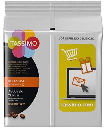 TASSIMO L'OR DELIZIOSO X16 104G GOLD PACK OF 3 - Buy Online on GoSupps.com