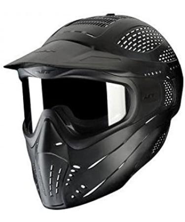 JT Premise Headshield Paintball Goggle - Black, Single Pane, Clear Lens, One Size (23248) - Buy Online on GoSupps.com