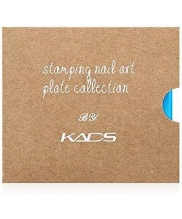 KADS 4pcs Nail Art Stamping Plates - Star & Animal Chinese Style Nature Designs for DIY Nail Art - Buy Online on GoSupps.com