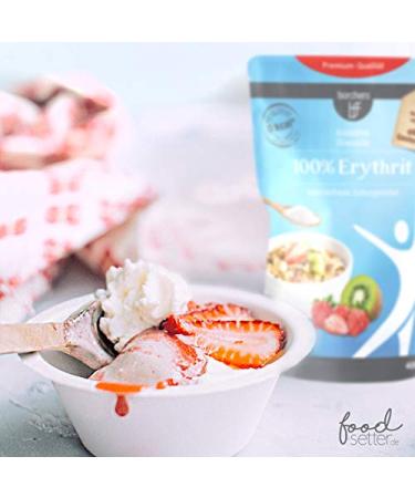 BFF Crystalline Sprinkled Sweetener - 100% Erythritol | 3x400g | Zero-Calorie Sugar Substitute | Ideal for Baking & Coffee | International Shipping Available - Buy Online on GoSupps.com