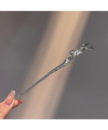 Irregular Twisted Sticks irregular hairpin Simple Metal Hairpin alloy Geometrical Irregular Twisted Sticks Suitable for most occasions - Buy Online on GoSupps.com