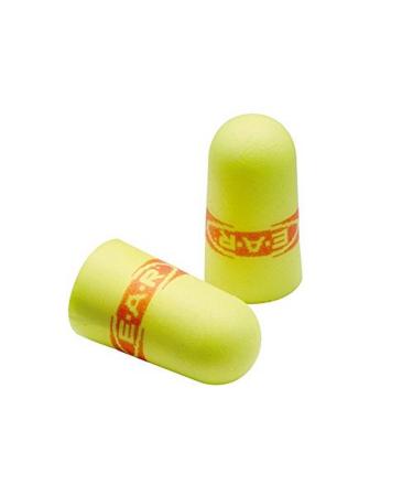 3M 10080529120837 312-1256 Soft Yellow Neon Blasts E915ER1 Disposable Uncorded Earplugs One Size Fits All (Pack of 200)