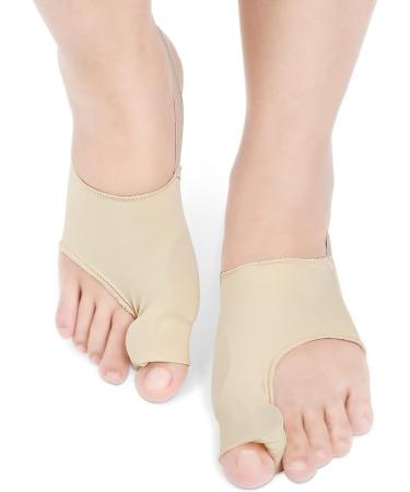 Orthopedic Toe Corrector Bunion Sleeve for Pain Relief in Hallux Valgus & Hammer Toe - Toe Straightener Bandage for Big Toe Joint - Foot Sleeve for Bunion Correction - Buy Online on GoSupps.com