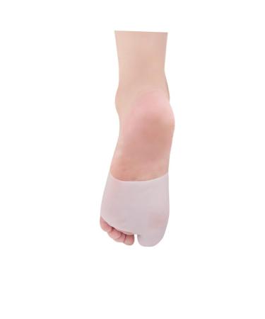 Toe Separators 1 Pair Toe Spacer for Bunion for Bunions Thumb Head Gel Splitter White Gel Toe Separator Toe Spacer Toe Separators for Bunions