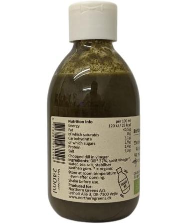 Organic Dill Liquid Herb - 240 ml | Pure & Natural Extract - Buy Online on GoSupps.com