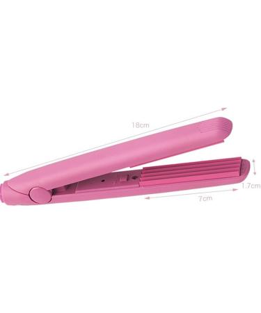 Mini Ceramic Hair Iron | Volumizing Crimper | Anti-Static & Lightweight | Universal Voltage for International Shipping - Buy Online on GoSupps.com