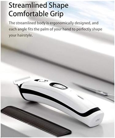 Professional Electric Hair Clipper for Men - Rechargeable Hair Trimmer & Cutter | International Shipping - Buy Online on GoSupps.com