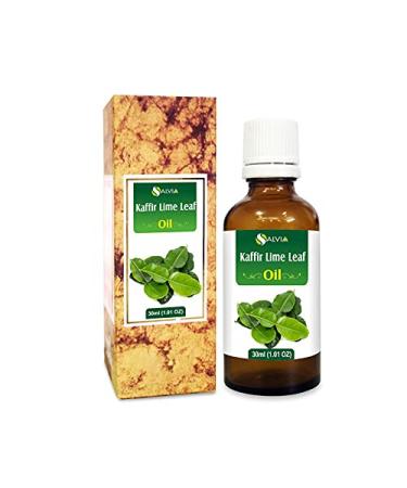 Kaffir Lime Leaf Oil (Citrus Hystrix) 100% Natural Pure Undiluted Uncut Carrier Oil 30ml Kaffir Lime Leaf 30 ml