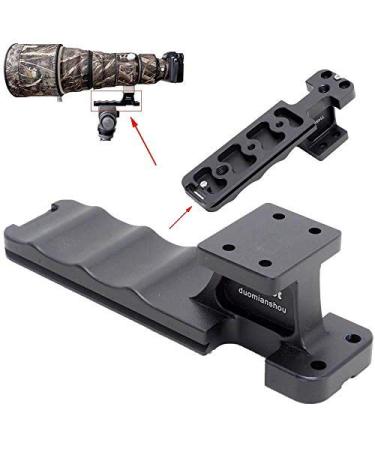 iShoot Tripod Mount Ring Base Stand Lens Collar Replacement Foot Compatible with Sony FE 600 f/4 GM OSS (SEL600F40GM) Sony FE 400 f/2.8 GM OSS (SEL400F28GM), Support Holder w/Arca Swiss Fit Dovetail