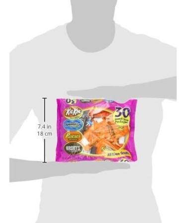 Hershey's All Time Great Snack Size Assortment 30-Piece Bag (15.92-Ounces) - Buy Online on GoSupps.com