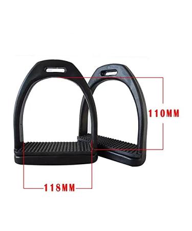 Plastic Stirrup Horse Riding Non-Slip Equestrian Stirrup Safety Saddle Trail with Rubber Horse Mat - Buy Online on GoSupps.com
