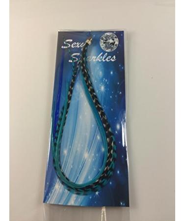 Ocean Blue 7-10 Salon Quality Feather Extensions - Pack of 5 - Buy Online on GoSupps.com