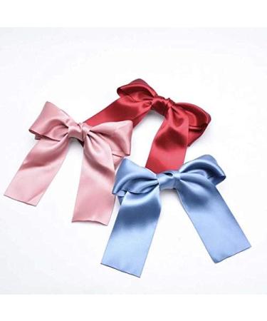 Carykon 8PCS Bowknot Hair Clip Women Girls Hair Bow Barrettes Hair Accessories - Buy Online on GoSupps.com