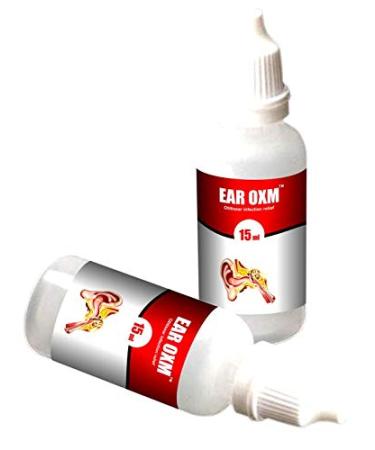 Ear OXM- Natural Ear Aches & Infection Drops (1 Bottle 15 ml)