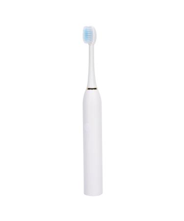 Electric Waterproof Toothbrush Electric Waterproof Toothbrush for Home(White Leaning Tower of Pisa Type)