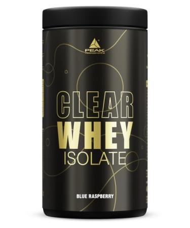 Peak Clear Whey Isolate - 450g Taste Blue Raspberry I 15 Portions I High -quality protein I clear consistency I fruity refreshing taste i fat -free sugar -free