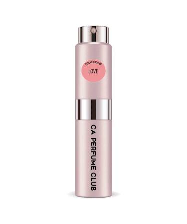 CA Perfume Impression of Love For Women Replica Version Fragrance Dupes Concentrated Long Lasting Eau de Parfum Spray Refillable Atomizer Bottle 0.27 Fl Oz/8ml-X1 BY KLN LOVE IMPRESSION 0.27 Fl Oz (Pack of 1)