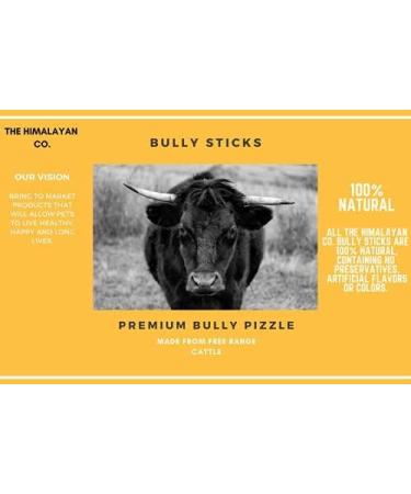 Bully Sticks for Dogs - Canadian Made Bully Sticks for Dogs - *(Monster 12 INCH 3 Pack)* - Bully Sticks - Low to No Odor Bull Pizzle - Thick Premium Long Lasting Bully Sticks 12 INCH 3 PACK (300 GRAMS) - Buy Online on GoSupps.com
