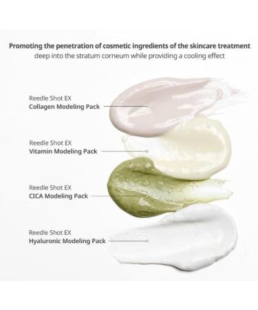  G n rique V Reedle Shot EX Cica Modeling Pack 4X25g - modeling algae mask with Asian pennywort - Buy Online on GoSupps.com