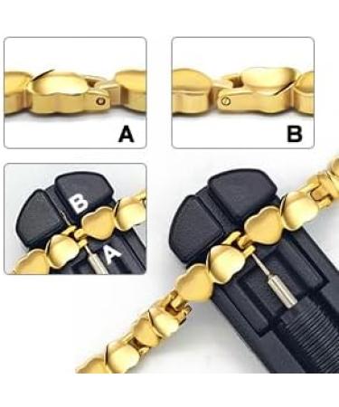 Jeroot Titan Magnet Hard Band Bracelet for Women - 4mm Zirconia Adjustable Size 3500 Gauss Energy Gift Box Included - Buy Online on GoSupps.com