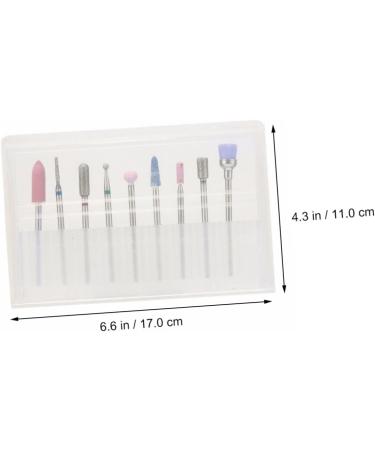 Beaupretty nail set cuticle drill bits Acrylic Nails Drill Bit professional nail drill diamond drill bits nail drill bits nail file nails kit nail dip kit metal nail - Buy Online on GoSupps.com