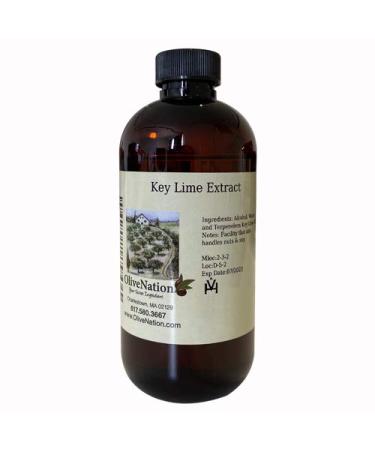OliveNation Pure Key Lime Extract - 4 ounces - Perfect for candies, key lime pie, cookies, salad dressings and marinades - baking-extracts-and-flavorings - Buy Online on GoSupps.com
