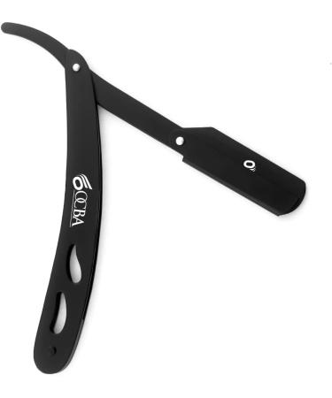 OCBA Wooden Barber Razor | Light Weight & Professional Shaving Razor (Black) - Buy Online on GoSupps.com