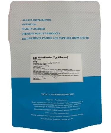 Egg White Powder High Protein Muscle Growth Kosher Vegetarian Halal (1000g) - Buy Online on GoSupps.com