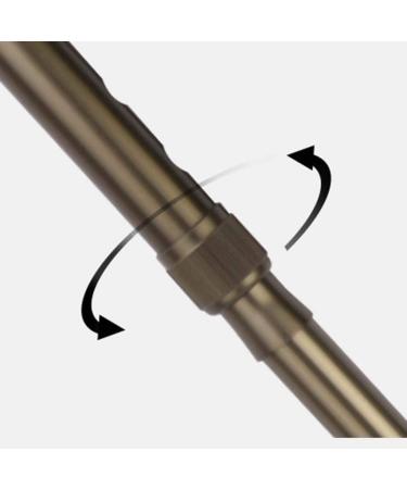 Crutches Retractable Old Man's Stick Solid Wood Handle Anti-Skid Walking aid Crutches Journey - Buy Online on GoSupps.com