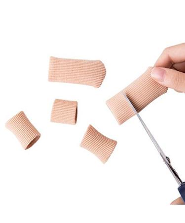 4pcs Silicone Toe Tube Protectors for Bunion, Corn, Callus - Moisturizing, Cuttable - Buy Online on GoSupps.com