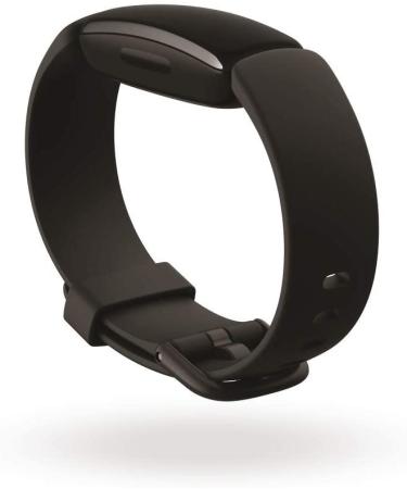 Fitbit Inspire 2 Health & Fitness Tracker with a Free 1-Year Fitbit Premium Trial 24/7 Heart Rate Black/Black One Size (S & L Bands Included) - Buy Online on GoSupps.com