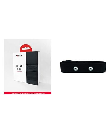 Polar Pro Chest Strap Black XXXL Bundle with Chest Strap M-XXL