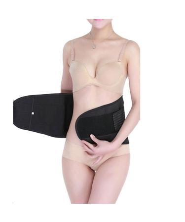 Wgust compression back bandage for lumbar spine waist and hip sciatic nerve support belt relief of pain in the lower back men and women (size: large)