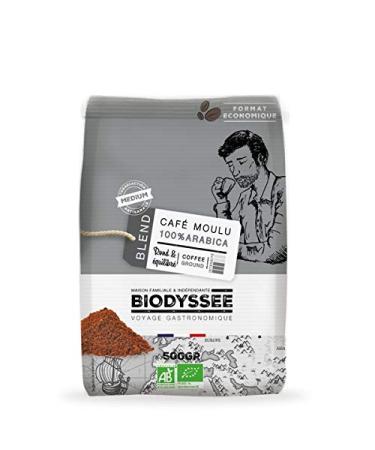 Biodyss e - Caf Moulu 100% Arabica - M dium 500G - Unit