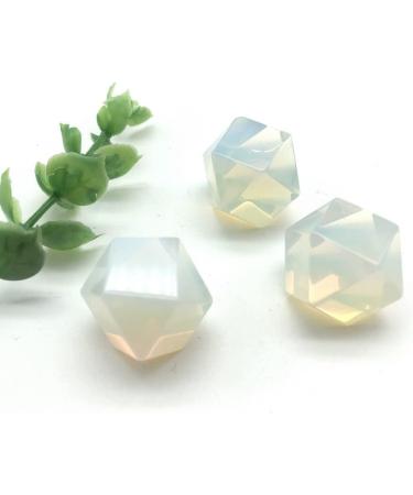Crystal Rough 1pc Natural Opal Crystals Stone Carved Polyhedron Shaped Smooth StoneCrystals Room Decoration NaturalReiki Decoration ERTEYIN - Buy Online on GoSupps.com