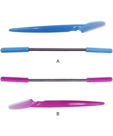 Sourcils Pochoir Shapers pilation Visage Enfilage Outil Rasoirs Sourcils Tondeuse Pratique Maquillage Outil pour Fille Bleu - Buy Online on GoSupps.com