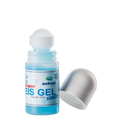 MEDOSAN Ice Gel Roll-On | 50 ml | Sore muscles | Strains | Bruises | Sport & work | Immediate relief for pain