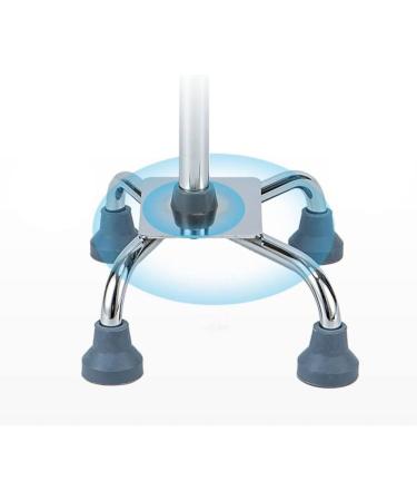Crutches for The Elderly with Four-legged Cane Walking Aid Non-slip Walking Stick Cane Lightweight Telescopic Cane with Four Corners Auxiliary crutch Yearn for Run forward - Buy Online on GoSupps.com