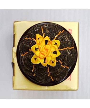 HELLOYOUNG 1000g Th Pu'er cru en forme de citrouille quatre couches du Yunnan chinois techniques traditionnelles avec une saveur intense et un go t riche Th pu-erh Pu'er Tea - Buy Online on GoSupps.com
