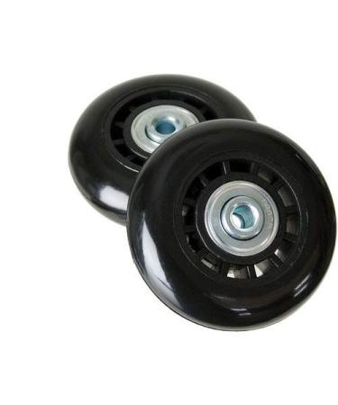 2 Black CVPKG Smooth Glide Wheels to fit The Pelican 1510 or 1560 case.